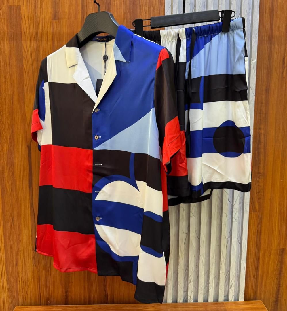 Louis Vuitton Abstract Geometric Print
