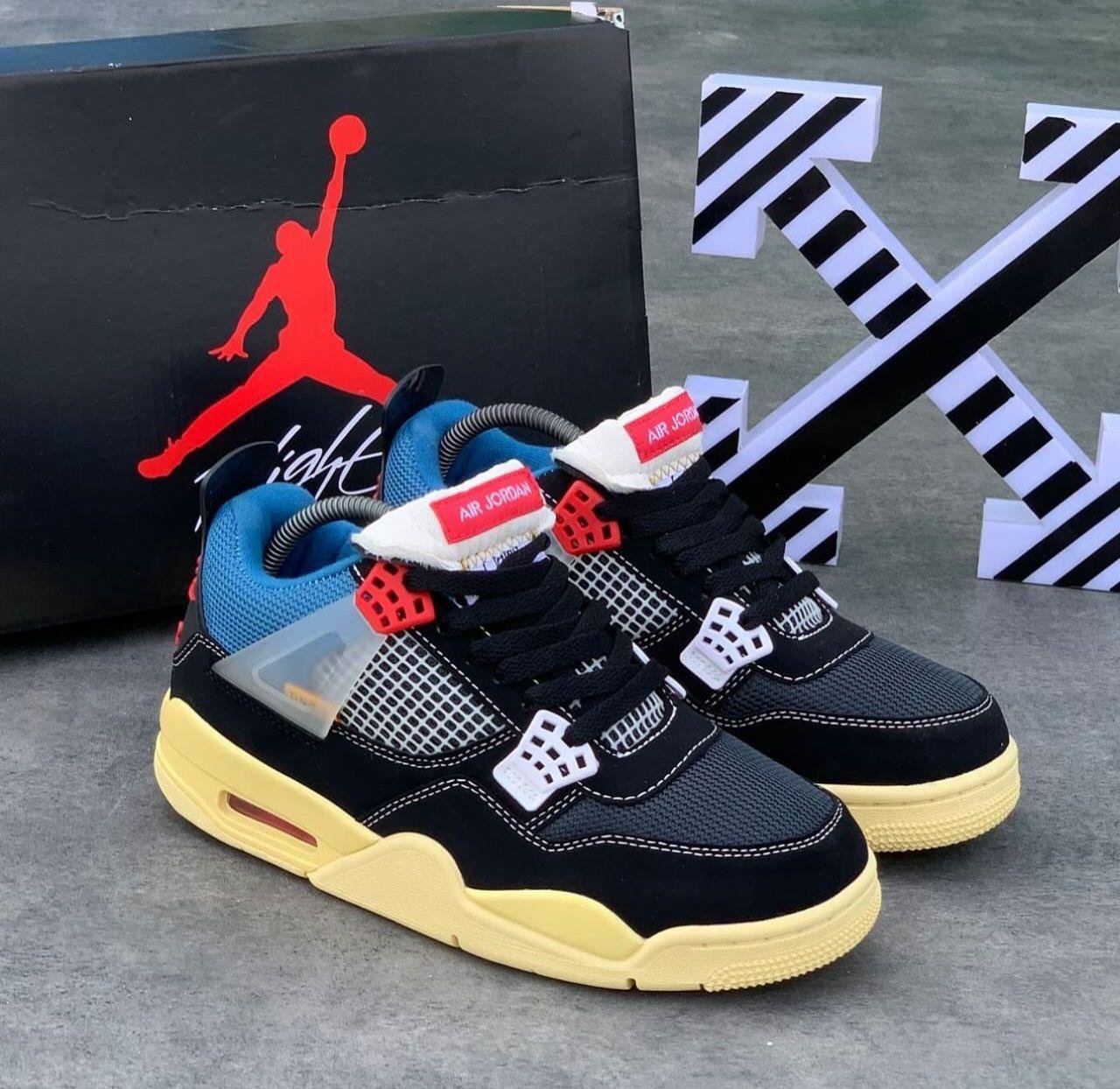 Air Jordan 4 Retro x Union LA “Off Noir