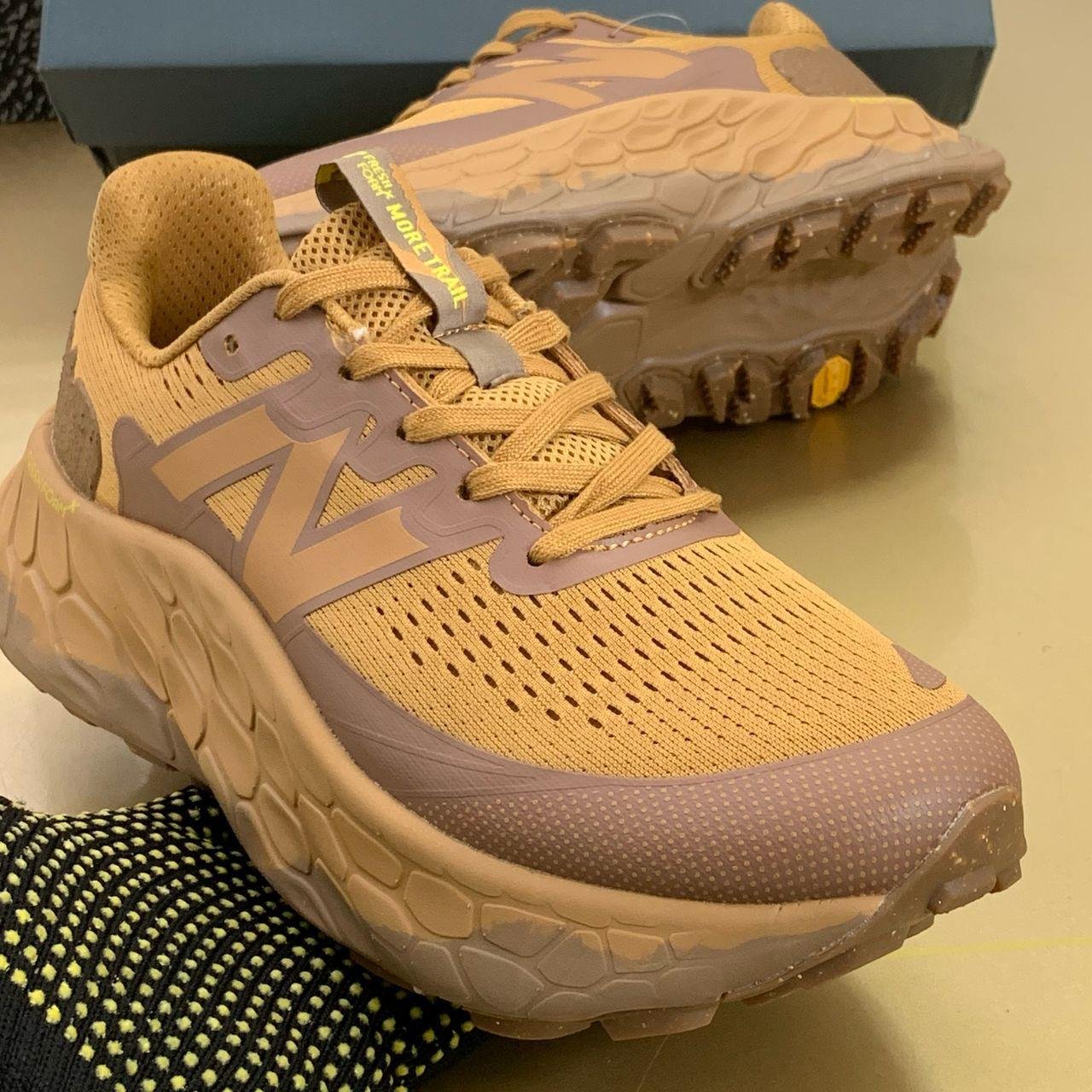 New Balance Fresh Foam More Trail Running Shoes – Tan