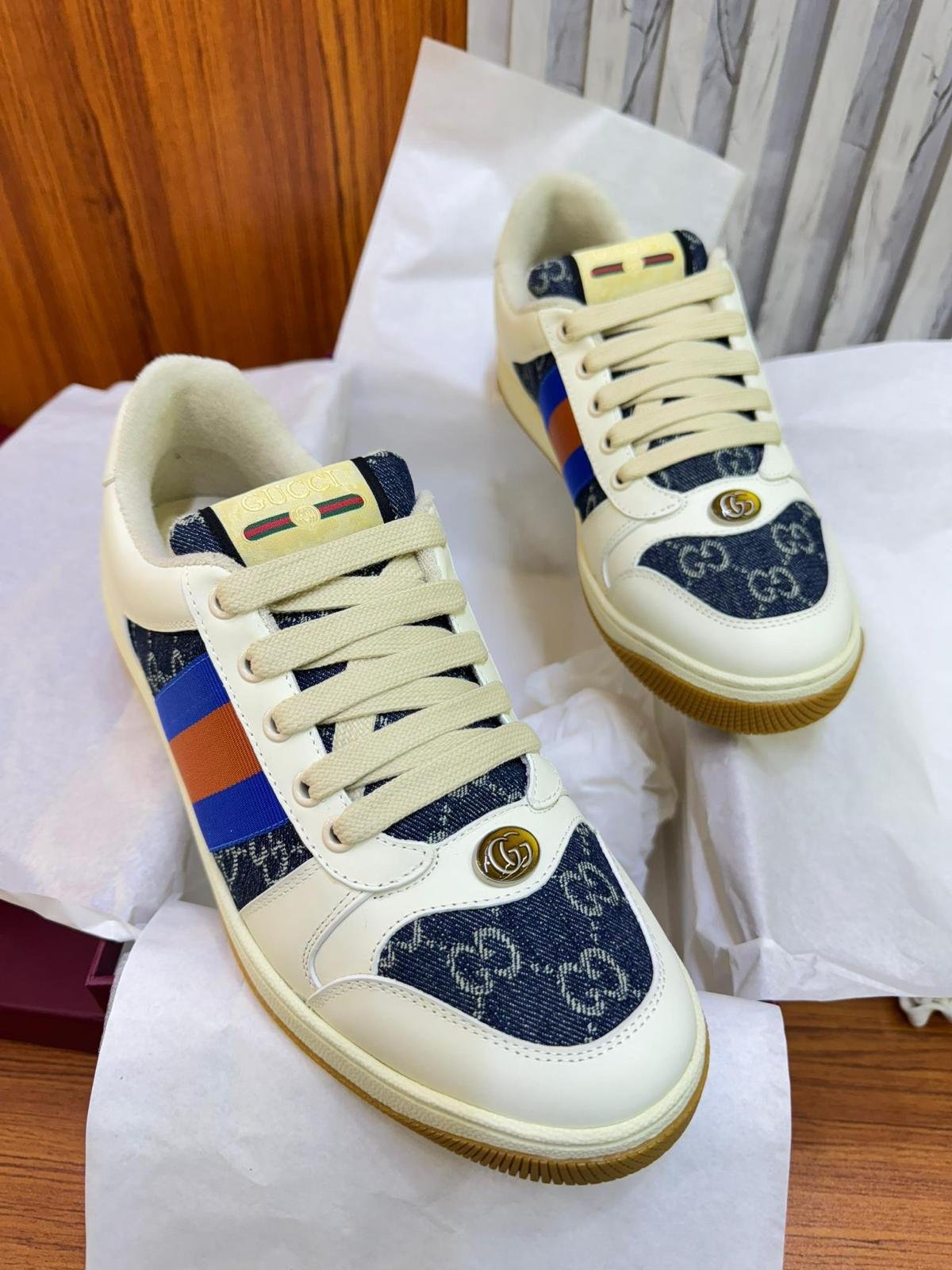GUCCI MEN’S SCREENER SNEAKER
