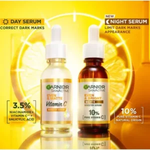Garnier Even & Bright 10% Pure Vitamin C Night Serum - 30ml - Image 5