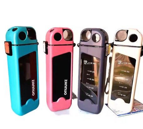 350 ml square Sports Water Bottle